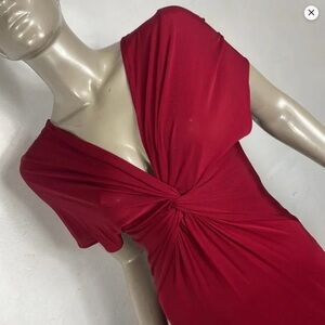 BCBG MaxAzria XXS red dress. Worn once!